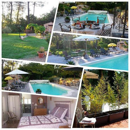 Le Jardin Des Selves Bed and Breakfast Draguignan Exteriör bild