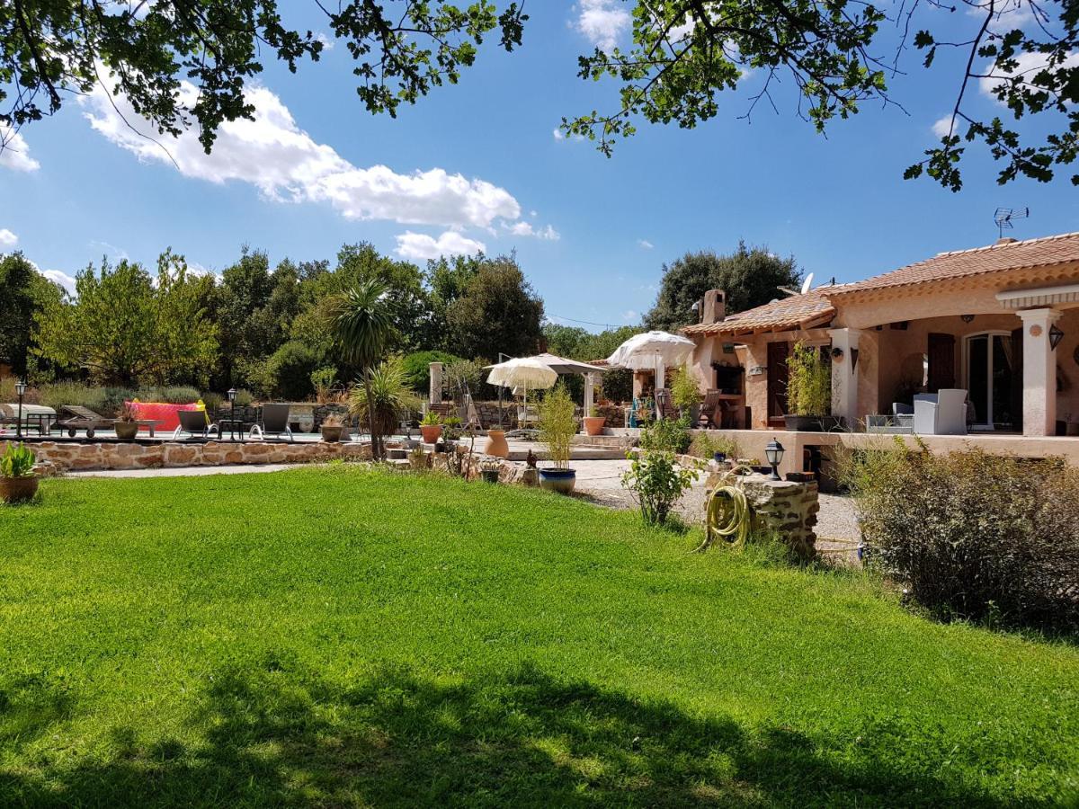 Le Jardin Des Selves Bed and Breakfast Draguignan Exteriör bild