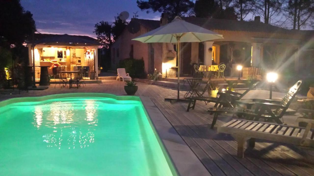 Le Jardin Des Selves Bed and Breakfast Draguignan Exteriör bild